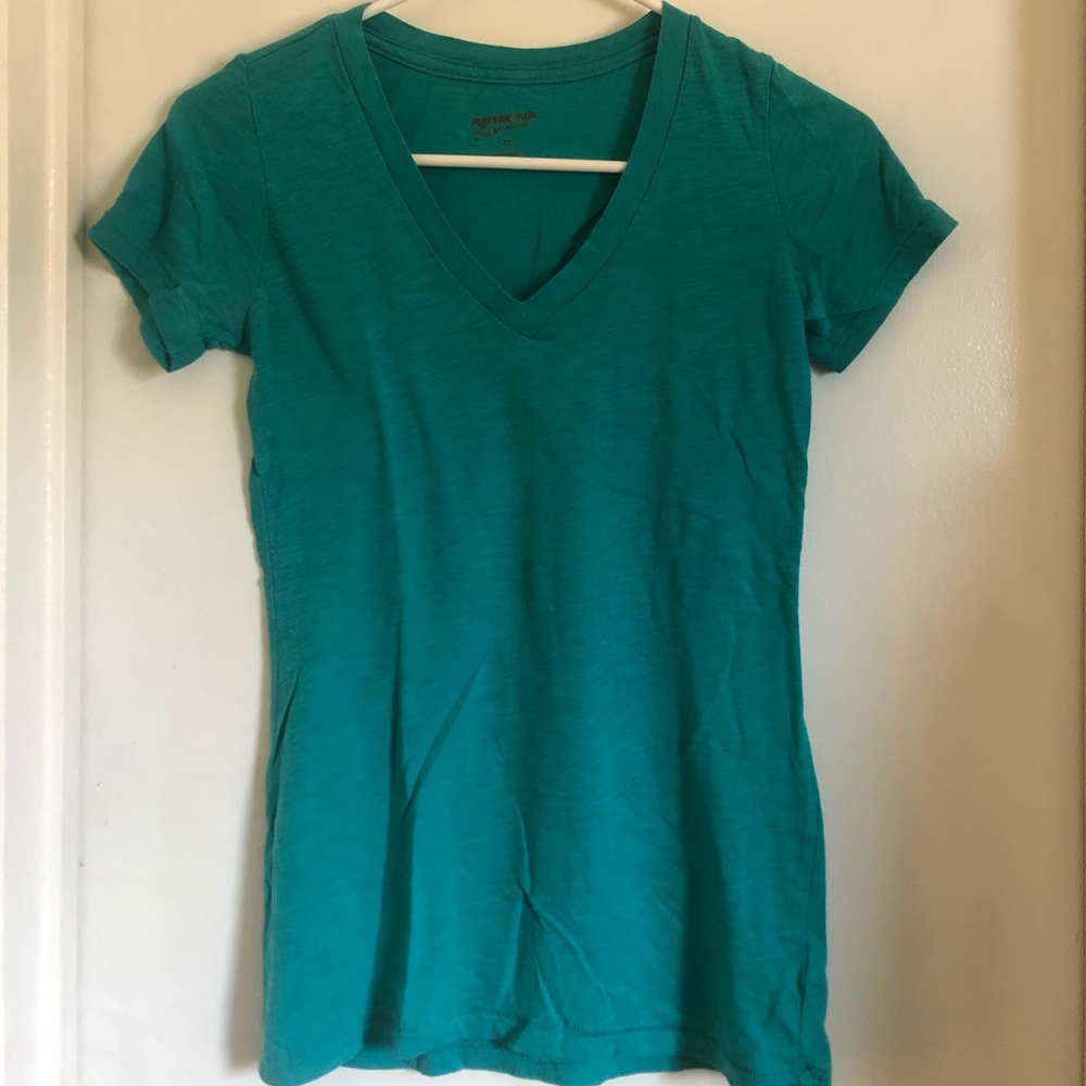 ❌ NOT FOR SALE Teal Arizona vneck tee